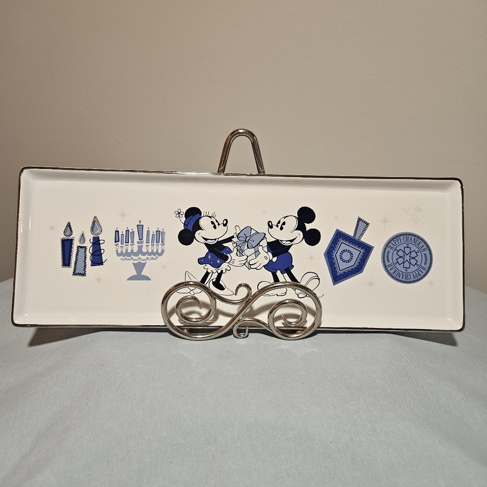 Disney Ceramic Hanukkah Tray